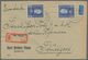 Delcampe - Bundesrepublik Deutschland: 1950/1960 (ca.), Vielseitiger Posten Von Ca. 180 Briefen Und Karten Mit - Collections