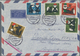 Bundesrepublik Deutschland: 1955/1995, Post Nach Übersee, Vielseitige Partie Von Ca. 68 Briefen Und - Collections
