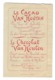 Delcampe - Rare Livret Illustré Chocolat Van Houten Petite Réception Jouet Jeu Poupée Fille Robe Victorien Edwardian Chaud Lait B1 - Van Houten