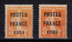 LOT De 2 TIMBRES TYPE SEMEUSE PRÉOBLITÉRÉ N° 33 + 36 " POSTES FRANCE 1921 & 1922 " (COTE 140€) B/TB - 1893-1947