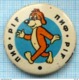 USSR / Badge / Soviet Union / UKRAINE. French Comics The Adventures Of Pif . The Dog. 1970s - Comics