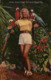 ! Old Postcard, Parrot Jungle, Miami, Florida, Papageien, USA, Woman - Miami