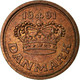 Monnaie, Danemark, Margrethe II, 25 Öre, 1991, TB+, Bronze, KM:868.1 - Dänemark