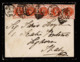 A6343) UK Trauerbrief Mold 1893 Mit MeF Mi.86 (5) N. Italien - Covers & Documents