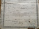 Passeport D'Indigent: "Empire Français " Biffé Devenu "République..." De Paris à  Vezelise  1871 - Documents Historiques