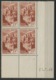 N° 792 ** (MNH). Cote 25 €. Coin Daté Du 27/1/48 / "Abbaye De Conques" - 1940-1949