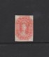 Tasmania 1858 1/- Vermillion Imperf MH  SG 41 - Mint Stamps