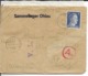 Pologne   LETTRE De OHLAU  Pour VICHY  En 1944, AVEC COURRIER .  BANDE CENSURE - Covers & Documents