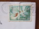 Ireland 1987 Cover Corcaigh To England - Europa - Fairy Tales (2 Stamps One On The Other) - Briefe U. Dokumente