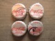 4 Coca-cola Caps Capsule - Mud English British Rock Band Music - Brassico Ghlin (Belgium) - Soda