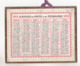 CALENDRIER DES POSTES 1914 PETIT FORMAT   BEL ETAT - Kleinformat : 1901-20