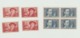 FRANCE 1938 N° 380 à 385 ** MNH EN 4 EXEMPLAIRES COTE 360 EUROS - Unused Stamps