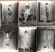 Lot De 6 Photos Originales Portrait Artistique De Jeune & Jolie Jeune Femme Nue En Studio & Filet De Pêche Vers 1950 - Pin-up