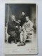 Photographie Ancienne De Cabinet - Jeune Soldat Et Ses Parents - Photo L. Vinson , Aix-en-Provence - TBE - Guerra, Militari