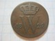 1 Cent 1828 B - 1815-1840 : Willem I