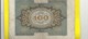 REICHBANKNOTE . 100 MARK . 1-11-1920 . RED N° B.12650395 . ZWEI SCANES - 100 Mark