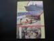 USSR Soviet Russia Unused Postcard Clean Smirnov Photo Odessa Motor Ship Passenger Liner Taras Shevchenko Girls 1989 - Other & Unclassified