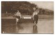 Peasant Women, Water Urns - Old Romania Real Photo Postcard - Romania