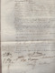 VP15.807 - NANTERRE X CHATOU - Acte De 1836 - Mrs D' EICHTHAL - PEREIRE & LA Sté Du Chemin De Fer De PARIS à St GERMAIN - Manuscritos