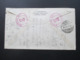 USA 1923 Einschreiben / Registered 5 Cents MeF Chicago - Freiburg I. B. Social Philately Dr. Oskar Bolza Mathematiker - Lettres & Documents