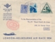 Nederland / Australia - 1934 - 70 Cent Fotomontage Op Cover Met London-Melbourne Air Race Van Den Haag Naar Sydney - Luftpost