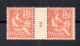 !!! PRIX FIXE : LEVANT, PAIRE DU N°15 AVEC MILLESIME 2 NEUVE ** - Unused Stamps