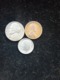 Lot De 3 Pièces USA - Argent - Cuivre-nickel Et Bronze - One Dime 1962 - Five Cents 1948 Et One Cent 1917 - Sammlungen