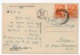 1956 YUGOSLAVIA, CROATIA,ZAGREB, TPO JESENICE - BELGRADE NO. 9, USED ILLUSTRATED POSTCARD - Yugoslavia