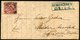 BRAUNSCHWEIG 12Ab BRIEF, 1863, 3 Sgr. Karmin, Farbfrisches Breitrandiges Kabinettstück Mit Nummernstempel 37 Auf Dekorat - Braunschweig