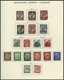 SAMMLUNGEN, LOTS O, Gestempelte Sammlung Dt. Reich Von 1933-45 Auf Schaubekseiten, Bis Auf Mi.Nr. 496-98, Bl. 2,3 Und Nr - Used Stamps