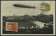ZULEITUNGSPOST 54 BRIEF, Österreich: 1930, Landungsfahrt Nach Bonn, Prachtkarte - Airmail & Zeppelin