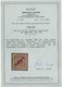 KAROLINEN 6I BrfStk, 1899, 50 Pf. Diagonaler Aufdruck, Prachtbriefstück, Fotoattest Steuer, Mi. 1800.- - Islas Carolinas