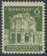 OST-SACHSEN 64bC **, 1946, 6 Pf. Dunkelolivgrün, Gezähnt L 11:111/2, Postfrisch, Pracht, Fotoattest Ströh: Es Sind Nur W - Otros & Sin Clasificación