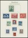 SAMMLUNGEN *,o,**,Brief , überwiegend Ungebrauchte Sammlung DDR Von 1949-65 Im Borek Album, Dabei Alle Marx-Blocks Geste - Colecciones