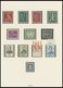 Delcampe - SAMMLUNGEN *,**,(*) , Sammlung Bundesrepublik Von 1949-55 Auf SAFE Falzlosseiten Mit Besseren Werten In Unterschiedliche - Used Stamps