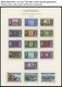 GUERNSEY **, Komplette Postfrische Sammlung Guernsey Von 1958-81 Im Borek Falzlosalbum Mit Portomarken, Dazu Markenheftc - Guernsey