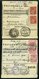 LETTLAND 1928-37, Interessante Partie Von 15 Verschiedenen Geldanweisungen (PARVEDUMS), Diverse Typen, Frankaturen Und S - Letonia