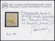 ÖSTERREICH BIS 1867 1Xa O, 1850, 1 Kr. Ockergelb, Handpapier, Type III, Großes Wasserzeichen-Teil!, K2 (S)AAZ, Pracht, F - Used Stamps