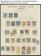 SAMMLUNGEN, LOTS O, 1855-1940, Alter Gestempelter Sammlungsteil Schweden Mit Einigen Besseren Werten, Etwas Unterschiedl - Collections