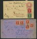 ARGENTINIEN 1897/1937, 3 Schiffspostbelege (dabei Ein Ganzsachenumschlag Mit Zusatzfrankatur) Verschiedene Dampfer, Alle - Unused Stamps