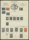 Delcampe - SLG. ÜBERSEE *,o,Brief , 1866-89, Alter Kleiner Sammlungsteil Mittelamerika Von 88 Werten Und 2 Belegen (u.a. Halbierung - Other & Unclassified