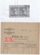 17.11.1919 YUGOSLAVIA, ZAGREB,NARODNE NOVINE,INVOICE,CHAIN BREAKERS,VERIGARI,POSTAL STAMPS USED AS REVENUE,ERROR - Covers & Documents