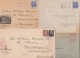 Empire. 10 ZENSUR Letters Send To Denmark. Law Starting Price - Covers & Documents