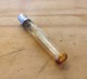 Delcampe - Ancien Flacon Tube Publicitaire Pour Le Parfum, Je Reviens De Worth, Old Advertising Tube Bottle For Perfume, - Miniature Bottles (without Box)