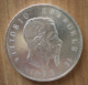 Italie 5 Lire 1873 FAUSSE COPY Plaque Argent Vittorio Emanuele 2 Roi King Que Prix + Port Italy Coin Paypal Bitcoin OK - Altri & Non Classificati