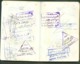 Delcampe - UAE , Egypt, Saudi Arabia And France Revenue Stamps Collection On Complete Passport - Condition As In Scan - Emirati Arabi Uniti