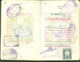 Delcampe - UAE , Egypt, Saudi Arabia And France Revenue Stamps Collection On Complete Passport - Condition As In Scan - Emirati Arabi Uniti