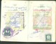 Delcampe - UAE , Egypt, Saudi Arabia And France Revenue Stamps Collection On Complete Passport - Condition As In Scan - Emirati Arabi Uniti