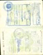 Delcampe - UAE , Egypt, Saudi Arabia And France Revenue Stamps Collection On Complete Passport - Condition As In Scan - Emirati Arabi Uniti