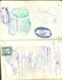 Delcampe - UAE , Egypt, Saudi Arabia And France Revenue Stamps Collection On Complete Passport - Condition As In Scan - Emirati Arabi Uniti